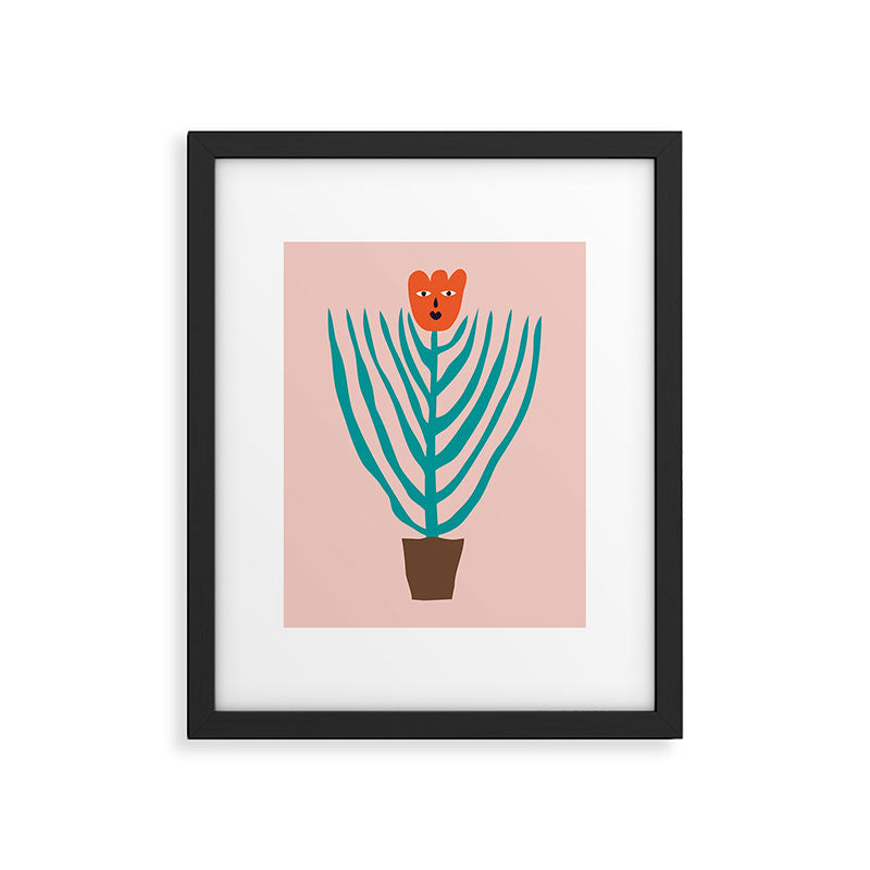 Sassy flower Framed Art Print Gallery Image 5