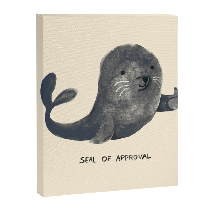 Seal Of Approval Canvas Print Gallery Image 1