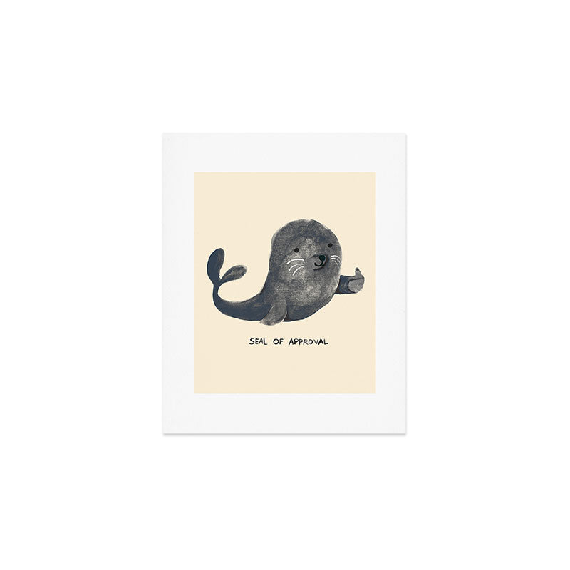 Seal Of Approval Art Print Gallery Image 1