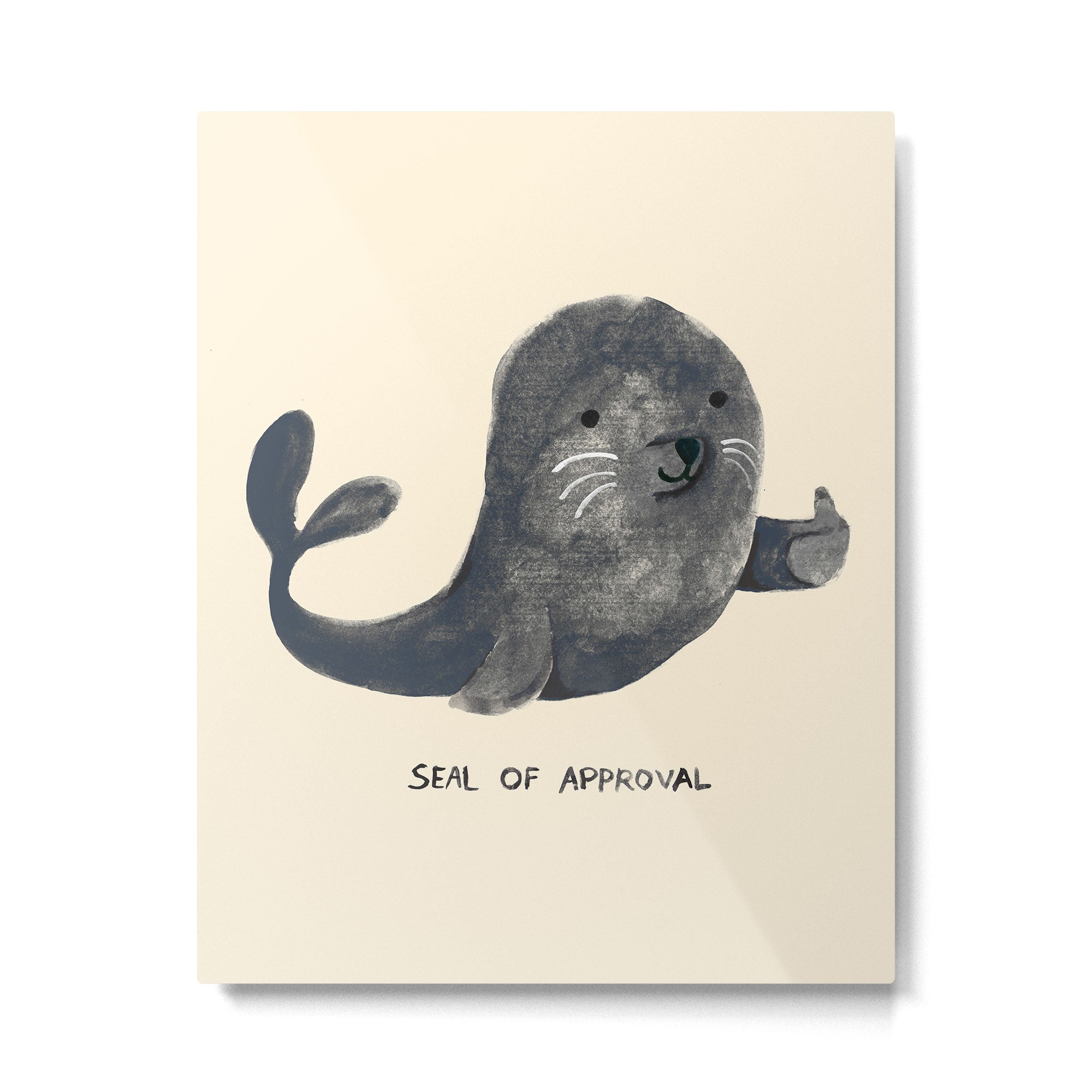 Seal Of Approval Metal Print Gallery Image 6