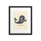 Seal Of Approval Framed Art Print Gallery Image 4