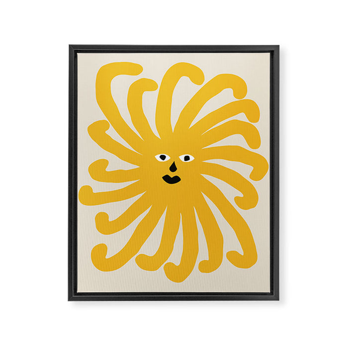 Seriously sunny Framed Canvas Print Gallery Image 1