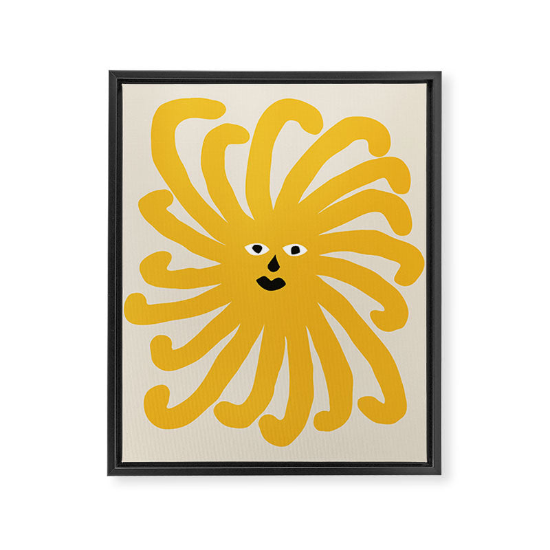Seriously sunny Framed Canvas Print Gallery Image 6