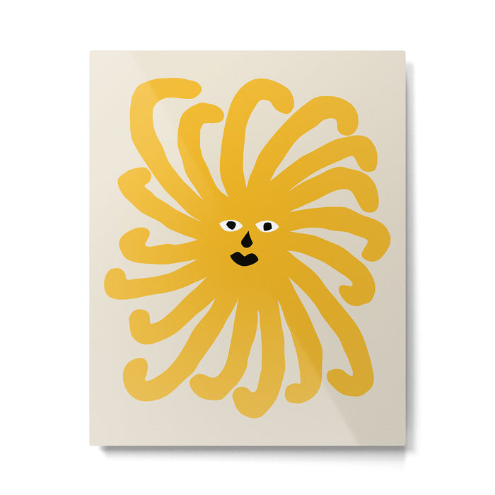Seriously sunny Metal Print Gallery Image 1