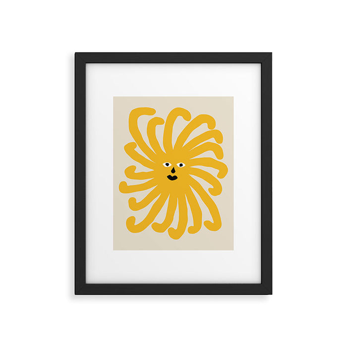 Seriously sunny Framed Art Print Gallery Image 1