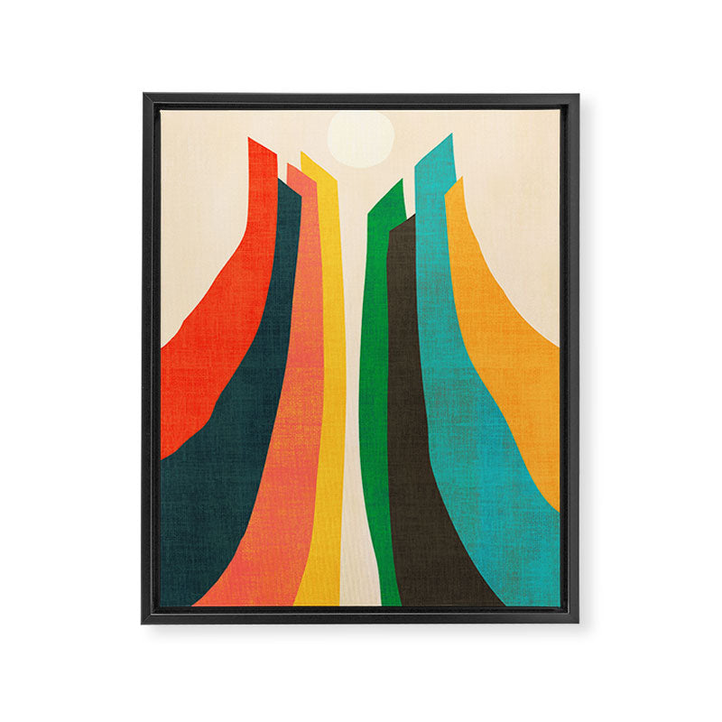 Skyscraper Framed Canvas Print Gallery Image 6