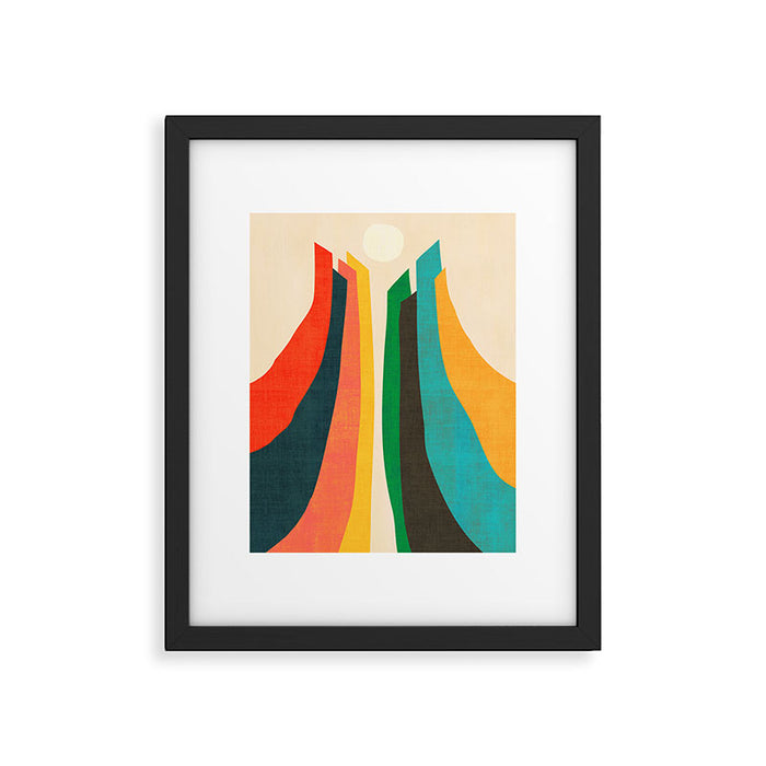 Skyscraper Framed Art Print Gallery Image 1