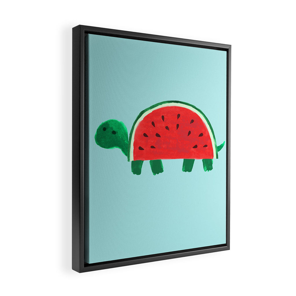 Slow Day Framed Canvas Print Gallery Image 2