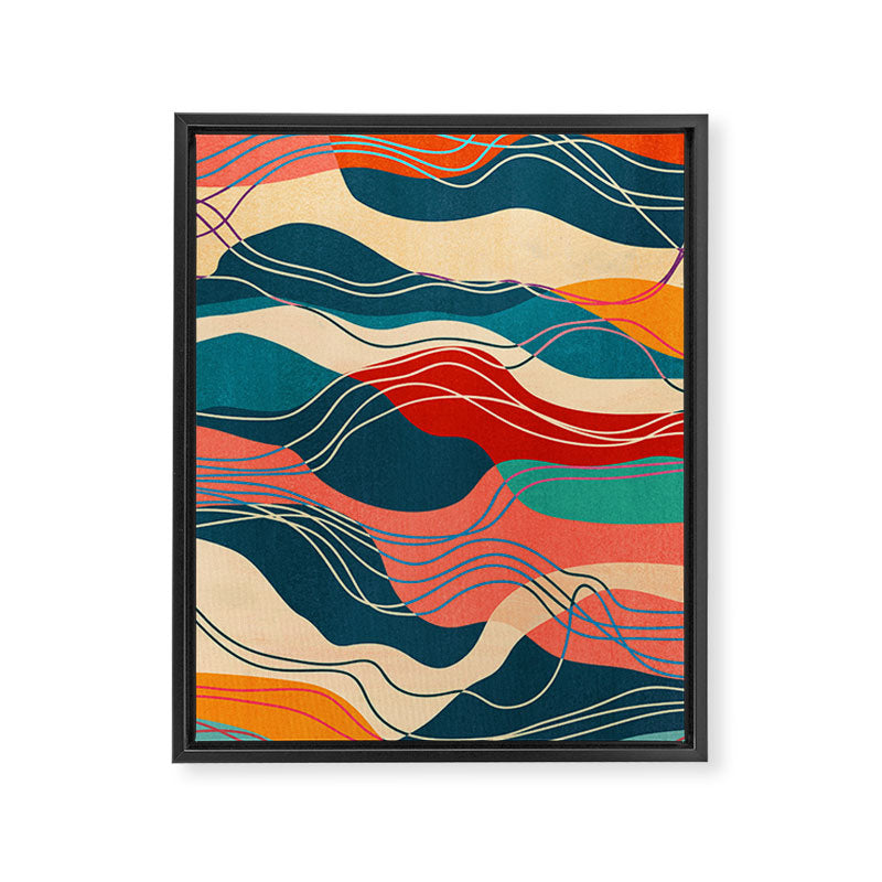 Smoke and ash Framed Canvas Print Gallery Image 6