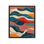 Smoke and ash Framed Canvas Print Gallery Image 6