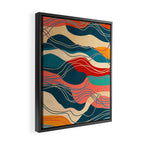 Smoke and ash Framed Canvas Print Gallery Image 2