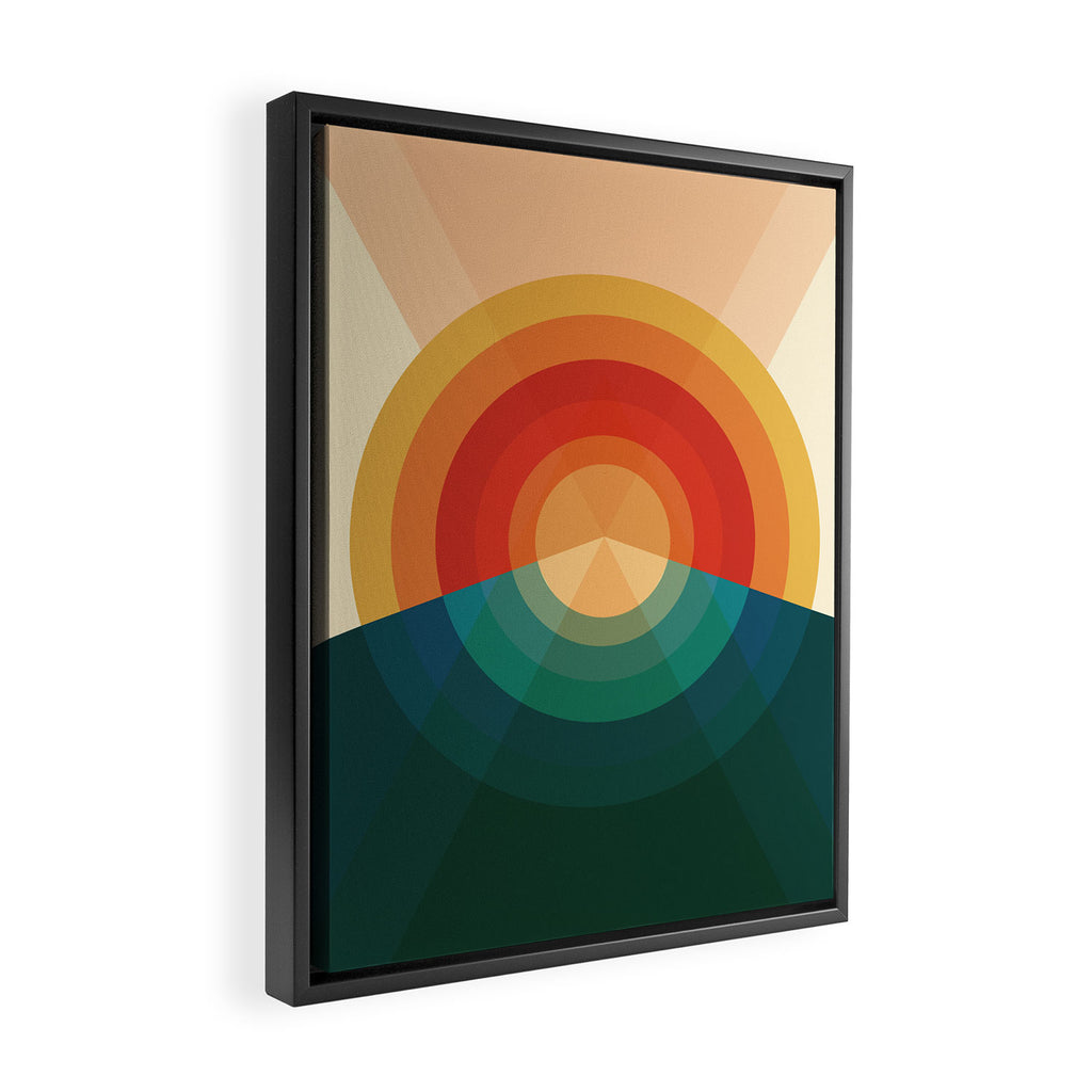 Sonar Framed Canvas Print Gallery Image 2