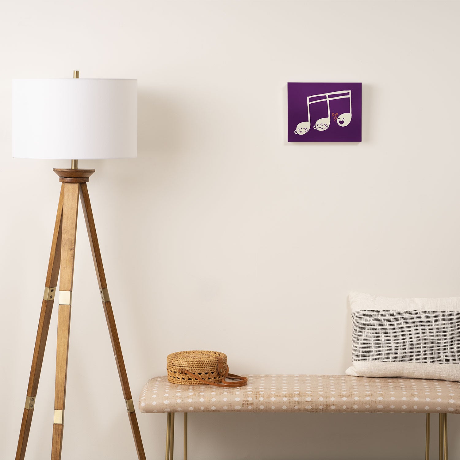 Sounds O.K. (off key) Canvas Print Gallery Image 2