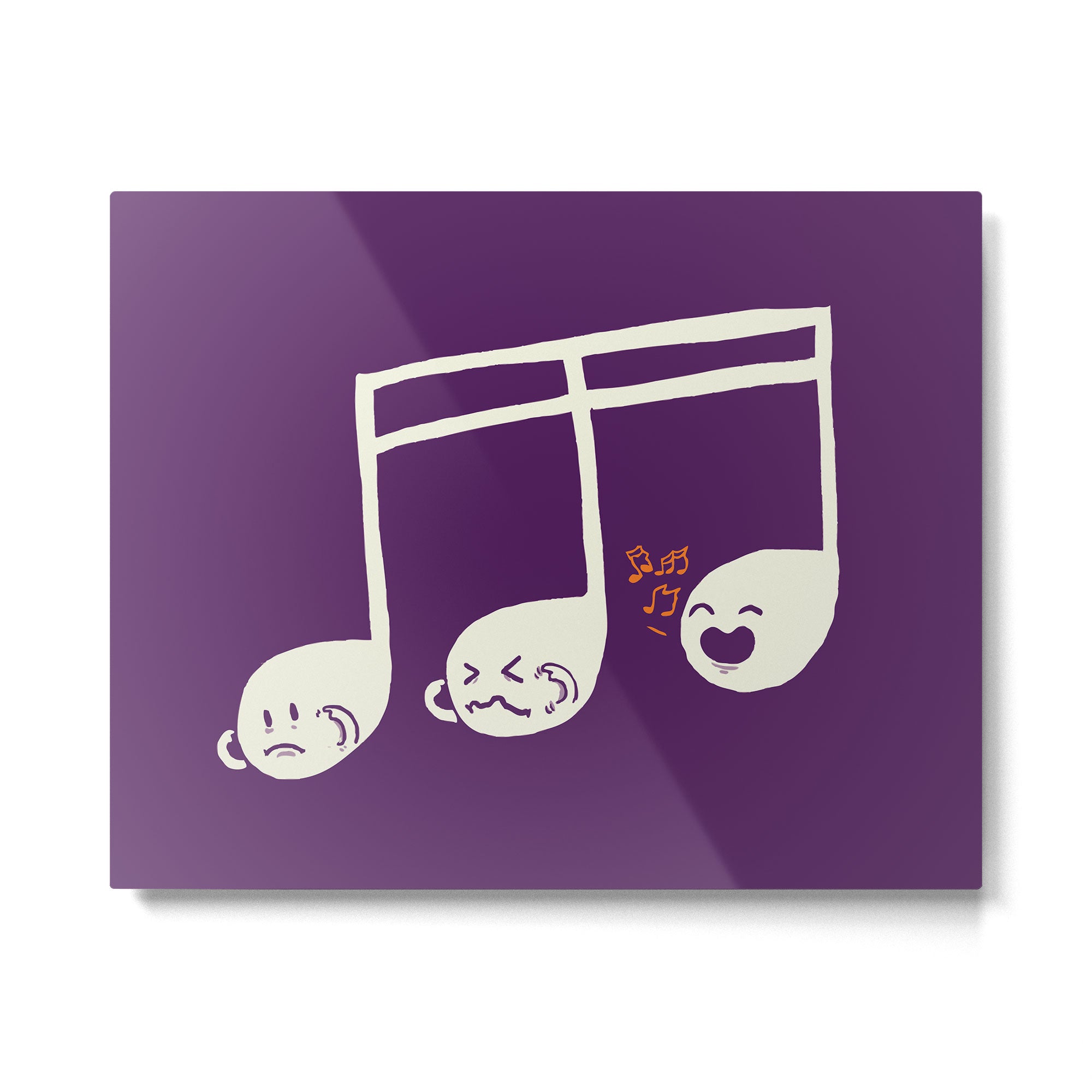 Sounds O.K. (off key) Metal Print Gallery Image 4