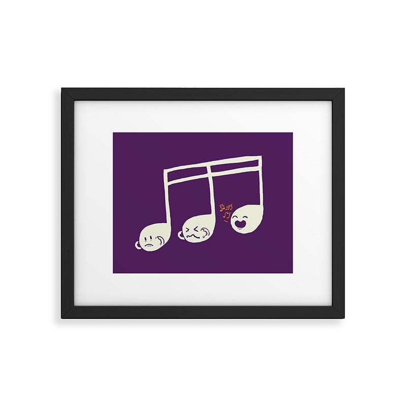 Sounds O.K. (off key) Framed Art Print Gallery Image 5