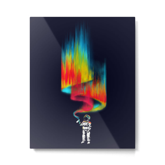 Space vandal Metal Print Gallery Image 1