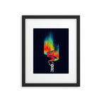 Space vandal Framed Art Print Gallery Image 4