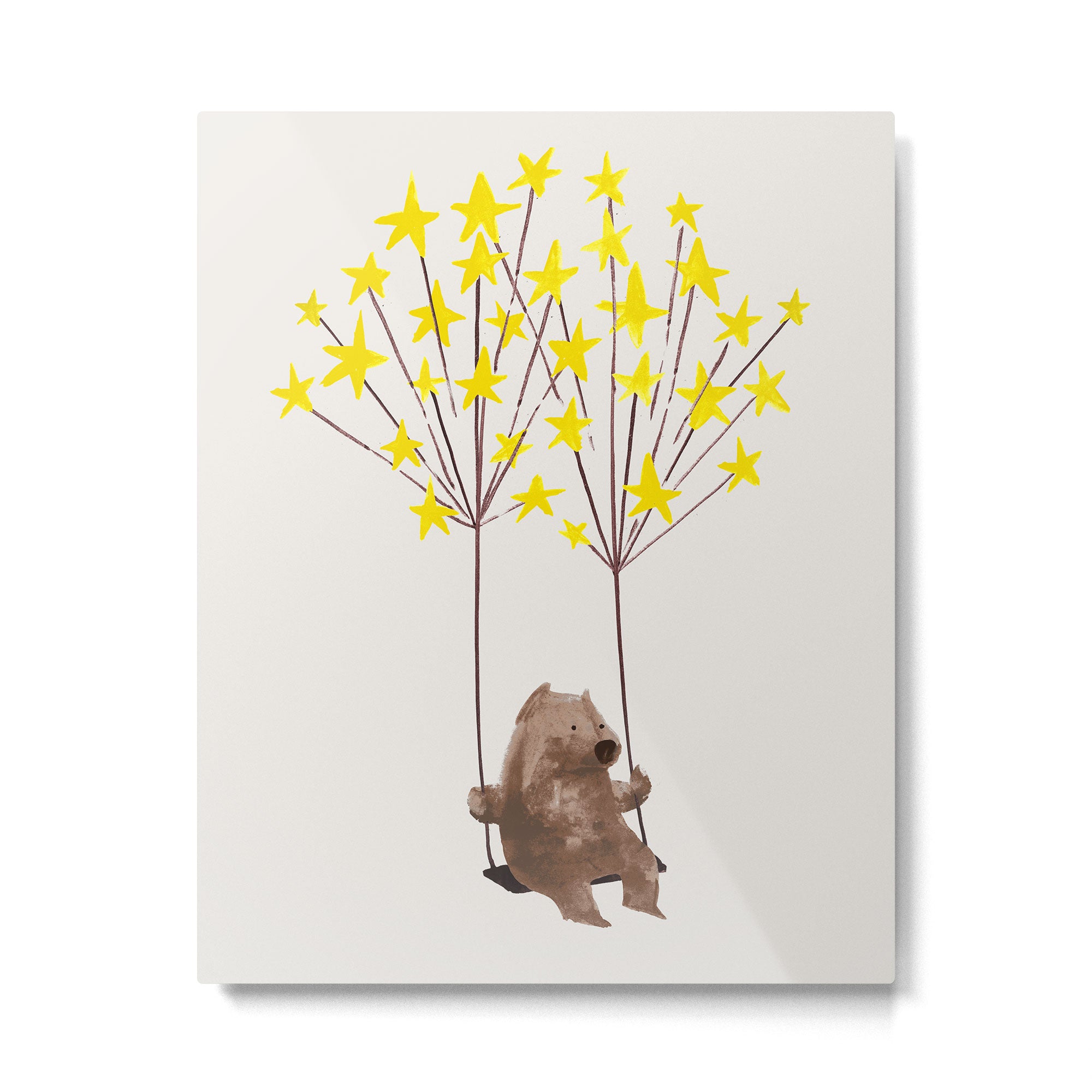 Stars Swing Metal Print Gallery Image 4