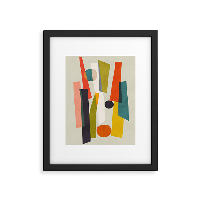 Sticks and Stones Framed Art Print Gallery Image 1