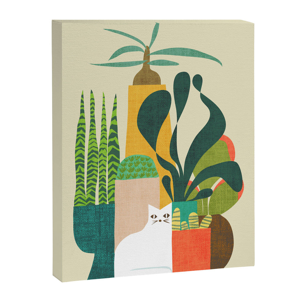 Still life with cat Canvas Print Gallery Image 6