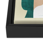 Still life with cat Framed Canvas Print Gallery Image 3