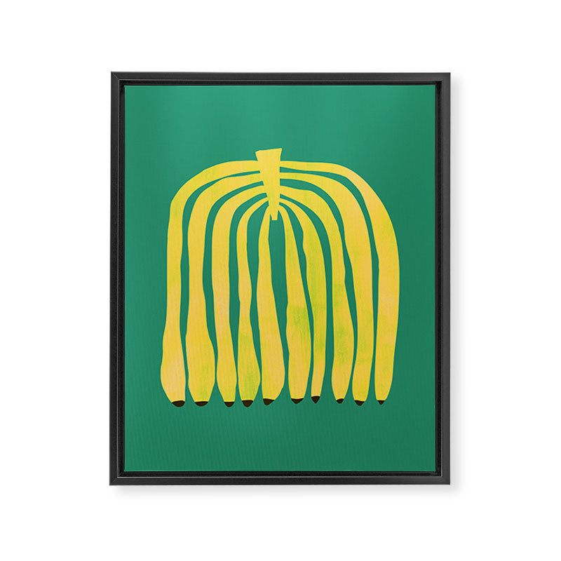 Strange banana Framed Canvas Print Gallery Image 8