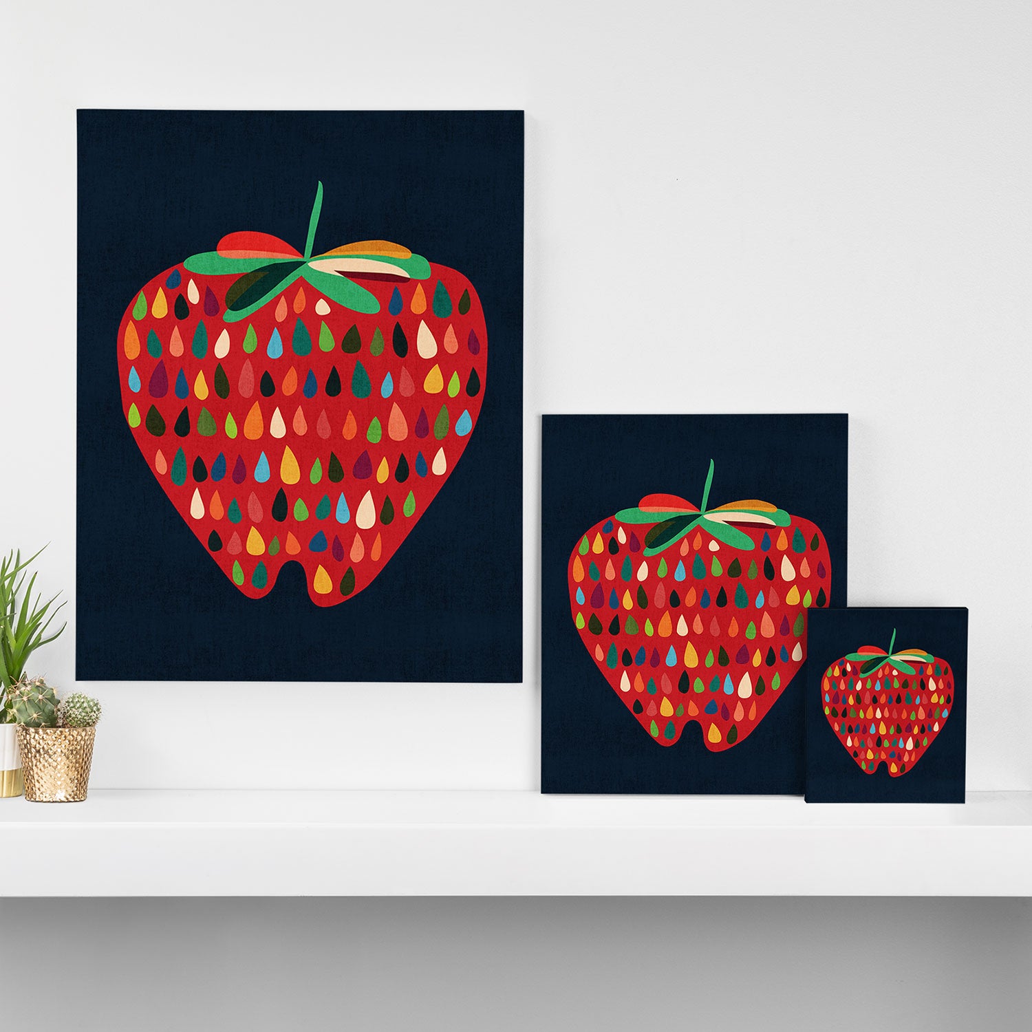 Strawberry Canvas Print Gallery Image 3