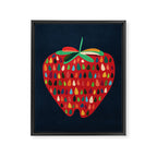 Strawberry Framed Canvas Print Gallery Image 8