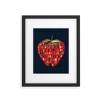 Strawberry Framed Art Print Gallery Image 4