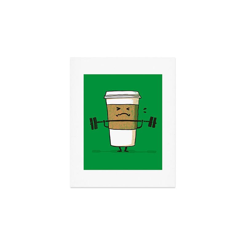 Strong Coffee Art Print Gallery Image 1