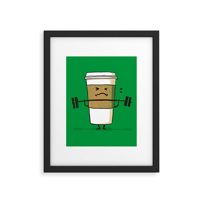 Strong Coffee Framed Art Print Gallery Image 1