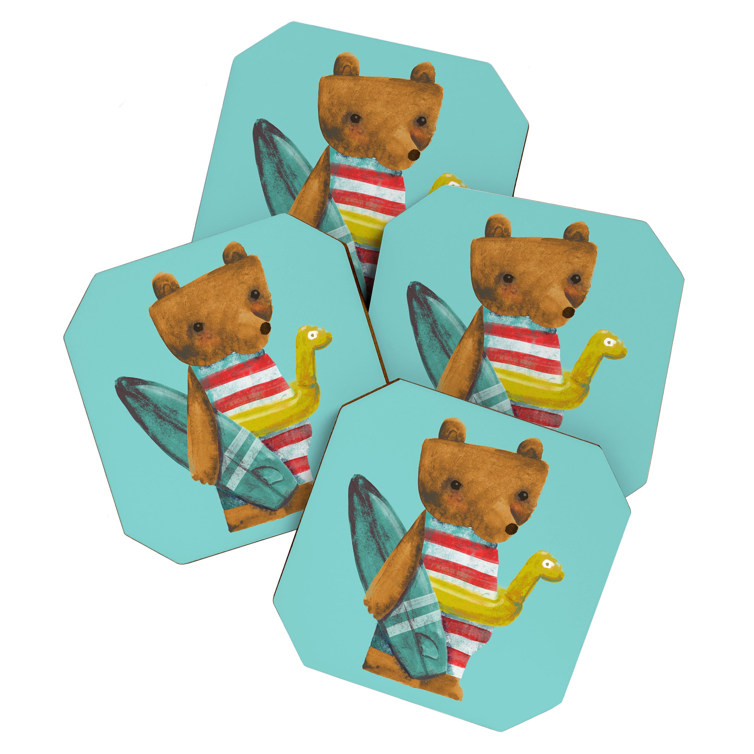 Summer Bear Coaster Gallery Image 1