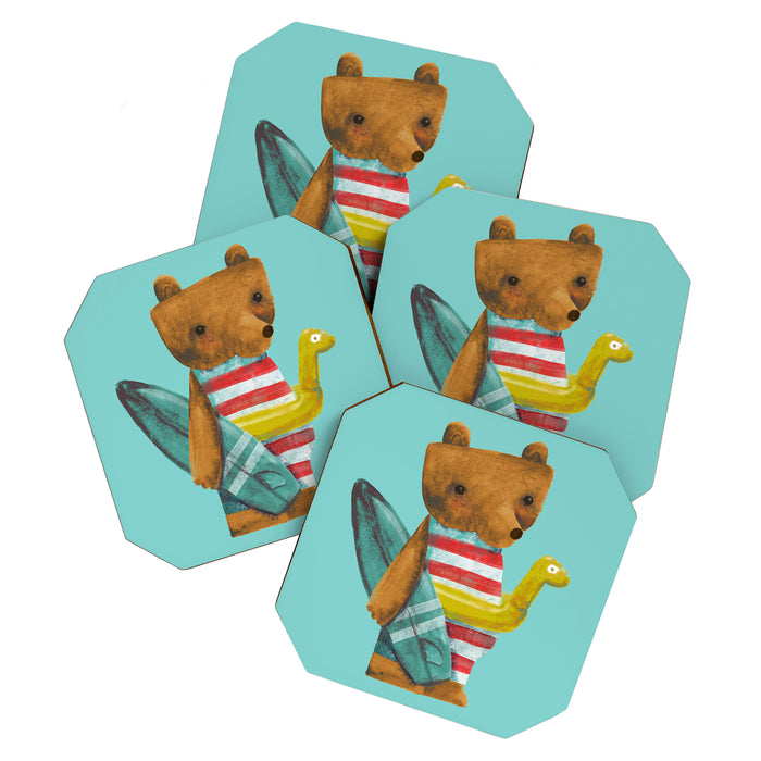 Summer Bear Coaster Gallery Image 1