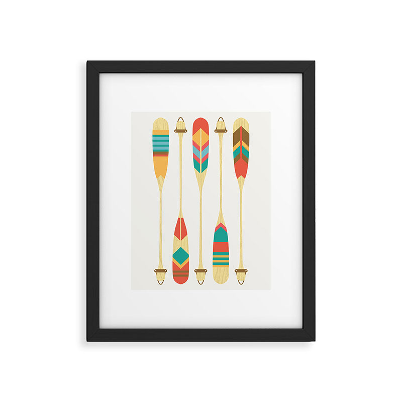 Summer Lake Framed Art Print Gallery Image 5