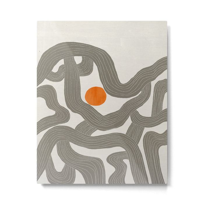 Sun among trees Metal Print Gallery Image 1