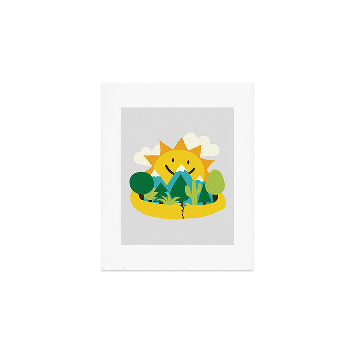 Sun is out Art Print Gallery Image 1