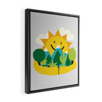 Sun is out Framed Canvas Print Gallery Image 2