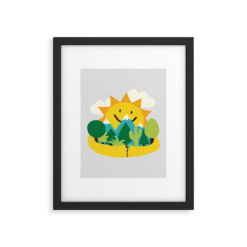 Sun is out Framed Art Print Gallery Image 5