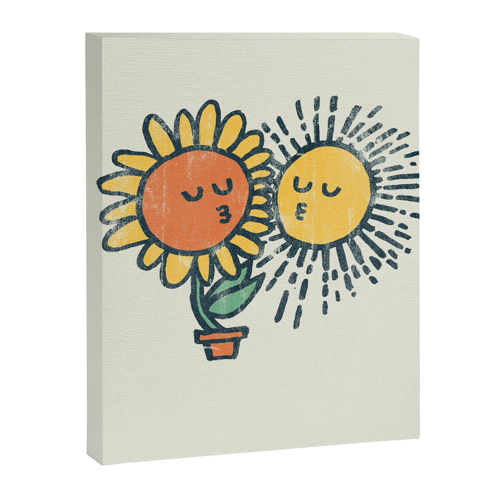 Sun Kissed sunflower Canvas Print Gallery Image 6