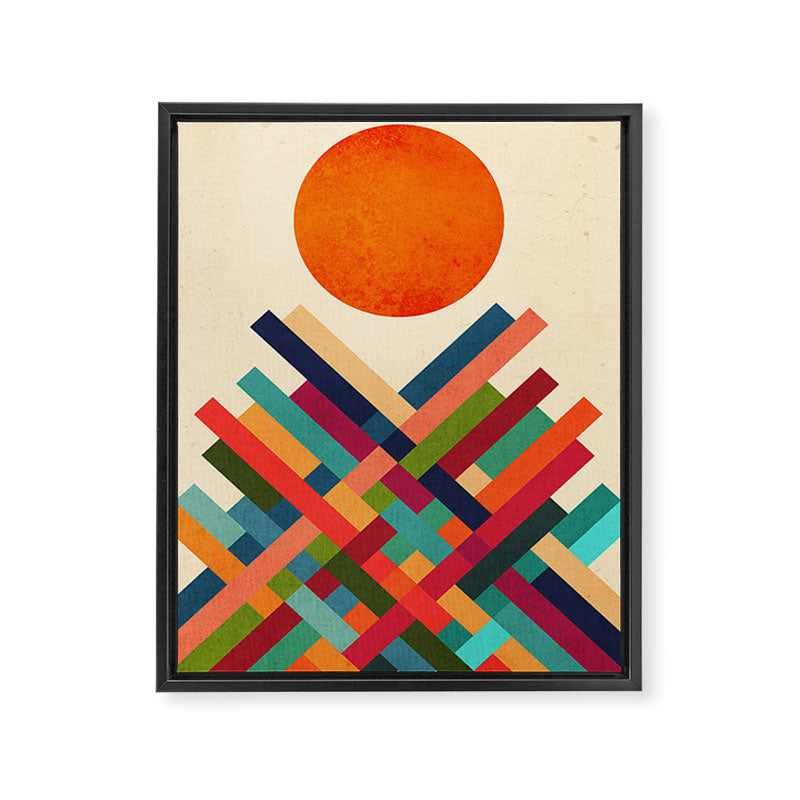 Sun Shrine Framed Canvas Print Gallery Image 6