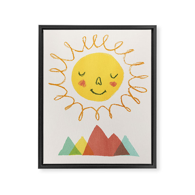 Sunny - Let's go outside Framed Canvas Print Gallery Image 6