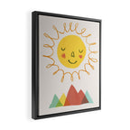 Sunny - Let's go outside Framed Canvas Print Gallery Image 2