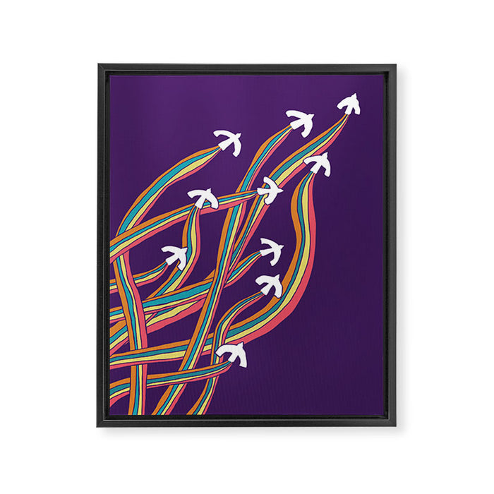 Take flight Framed Canvas Print Gallery Image 1