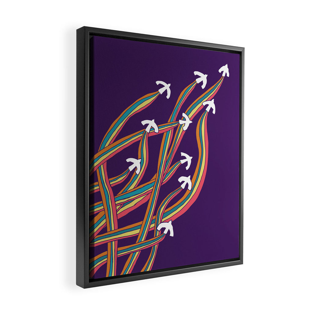 Take flight Framed Canvas Print Gallery Image 2