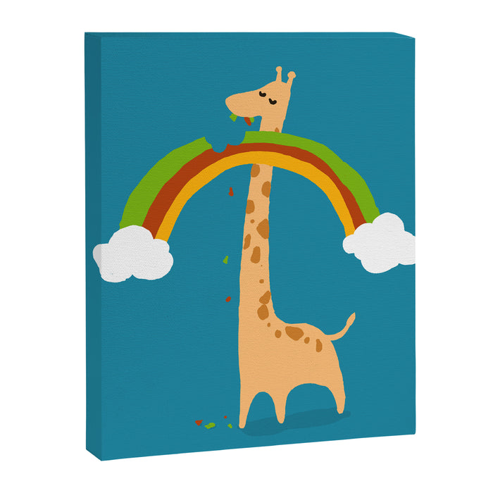 Taste of Happiness Rainbow Canvas Print Gallery Image 1
