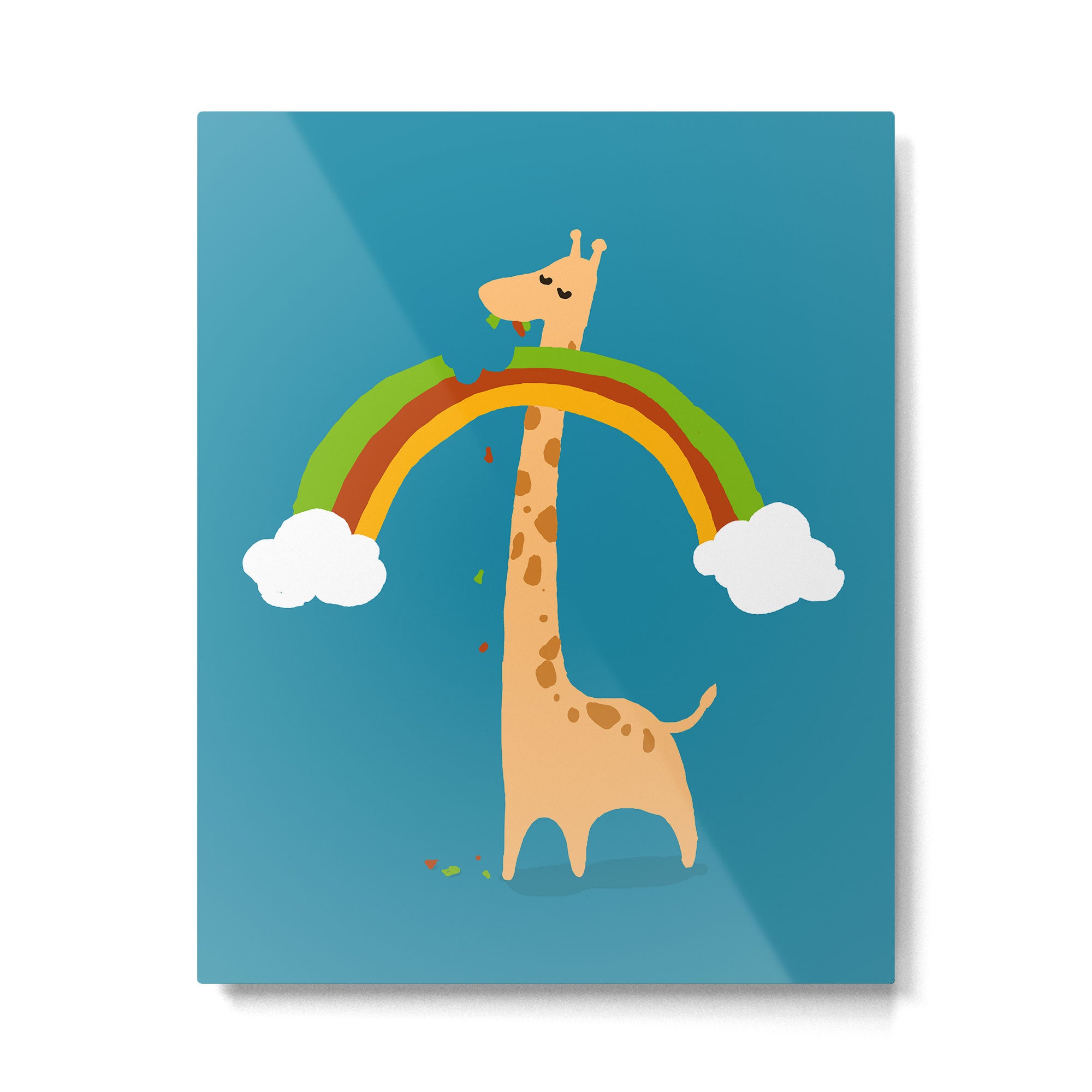 Taste of Happiness Rainbow Metal Print Gallery Image 4