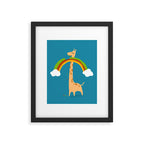 Taste of Happiness Rainbow Framed Art Print Gallery Image 5