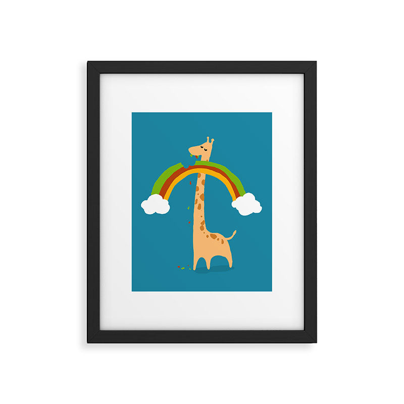 Taste of Happiness Rainbow Framed Art Print Gallery Image 5