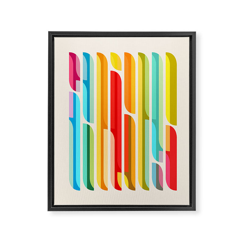 Test Tube Tune Framed Canvas Print Gallery Image 6