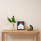 The foot of the mountain Framed Canvas Print Gallery Image 4